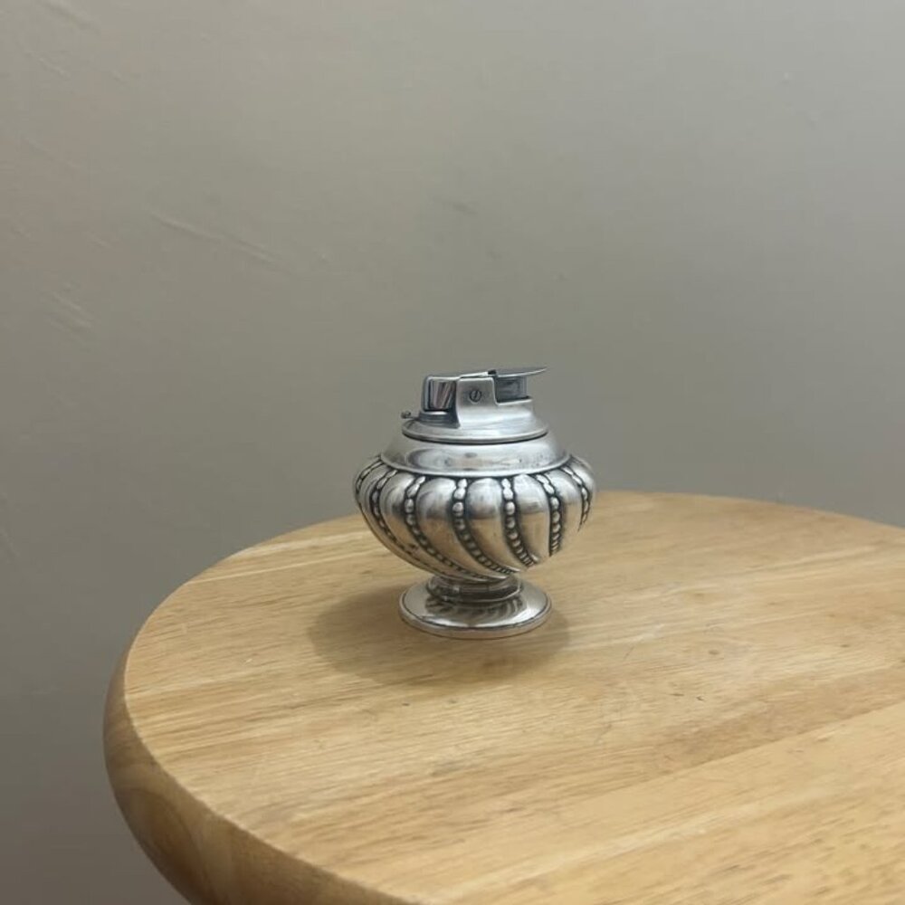 Vintage Ronson Silverplate 3" Table Lighter (non-working)